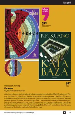 Empik - gazetka promocyjna Tom kultury: książki od czwartku 25.09 do wtorku 14.10 - strona 29