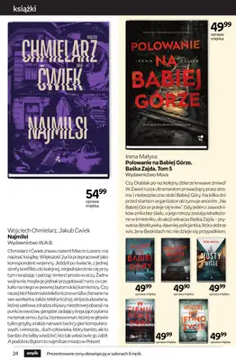 Empik - gazetka promocyjna Tom kultury: książki od czwartku 25.09 do wtorku 14.10 - strona 24