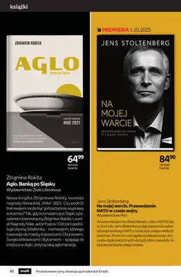 Empik - gazetka promocyjna Tom kultury: książki od czwartku 25.09 do wtorku 14.10 - strona 40