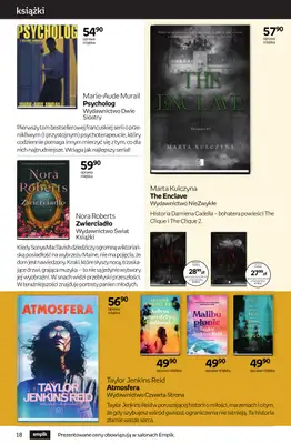 Empik - gazetka promocyjna Tom kultury: książki od czwartku 25.09 do wtorku 14.10 - strona 18