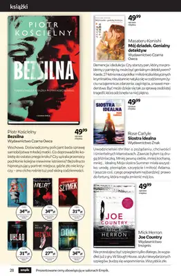 Empik - gazetka promocyjna Tom kultury: książki od czwartku 25.09 do wtorku 14.10 - strona 28
