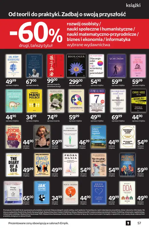 Empik - gazetka promocyjna Tom kultury: książki od czwartku 25.09 do wtorku 14.10 - strona 57
