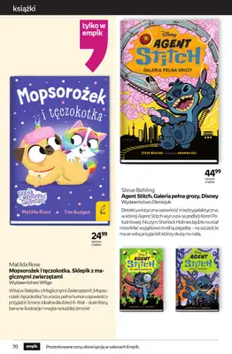 Empik - gazetka promocyjna Tom kultury: książki od czwartku 25.09 do wtorku 14.10 - strona 70