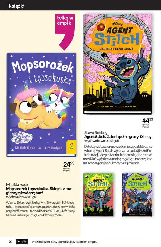 Empik - gazetka promocyjna Tom kultury: książki od czwartku 25.09 do wtorku 14.10 - strona 70