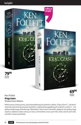 Empik - gazetka promocyjna Tom kultury: książki od czwartku 25.09 do wtorku 14.10 - strona 10