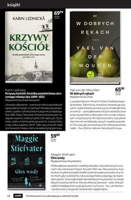 Empik - gazetka promocyjna Tom kultury: książki od czwartku 25.09 do wtorku 14.10 - strona 14