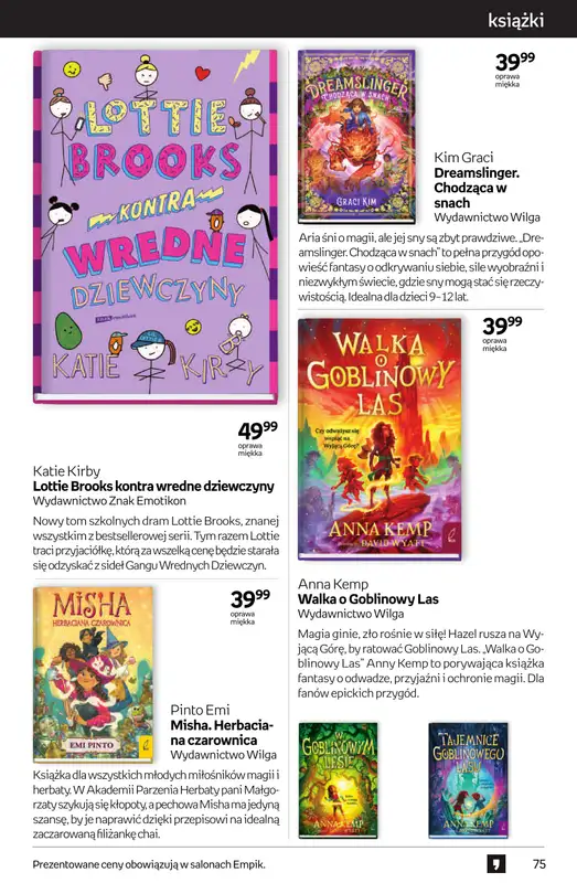 Empik - gazetka promocyjna Tom kultury: książki od czwartku 25.09 do wtorku 14.10 - strona 75