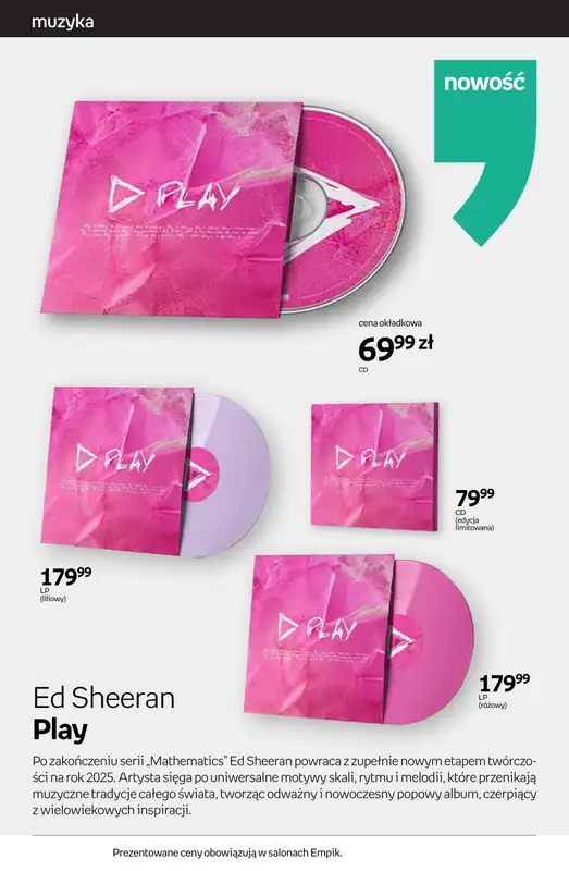 Empik - gazetka promocyjna Tom kultury: muzyka od czwartku 25.09 do wtorku 14.10 - strona 2