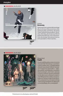 Empik - gazetka promocyjna Tom kultury: muzyka od czwartku 25.09 do wtorku 14.10 - strona 8