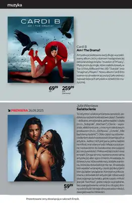 Empik - gazetka promocyjna Tom kultury: muzyka od czwartku 25.09 do wtorku 14.10 - strona 4
