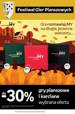 Empik - gazetka promocyjna Festiwal Gier Planszowych od piątku 26.09 do wtorku 14.10 - strona 18