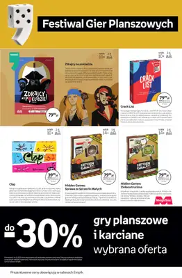 Empik - gazetka promocyjna Festiwal Gier Planszowych od piątku 26.09 do wtorku 14.10 - strona 23