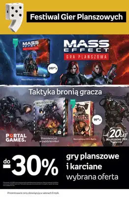 Empik - gazetka promocyjna Festiwal Gier Planszowych od piątku 26.09 do wtorku 14.10 - strona 7