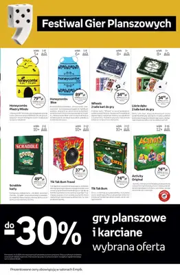 Empik - gazetka promocyjna Festiwal Gier Planszowych od piątku 26.09 do wtorku 14.10 - strona 21