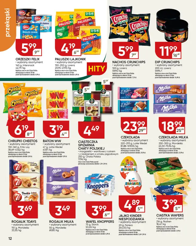 Chata Polska - gazetka promocyjna Gazetka od czwartku 25.09 do niedzieli 05.10 - strona 12