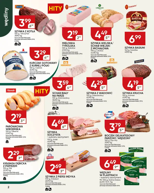 Chata Polska - gazetka promocyjna Gazetka od czwartku 25.09 do niedzieli 05.10 - strona 2