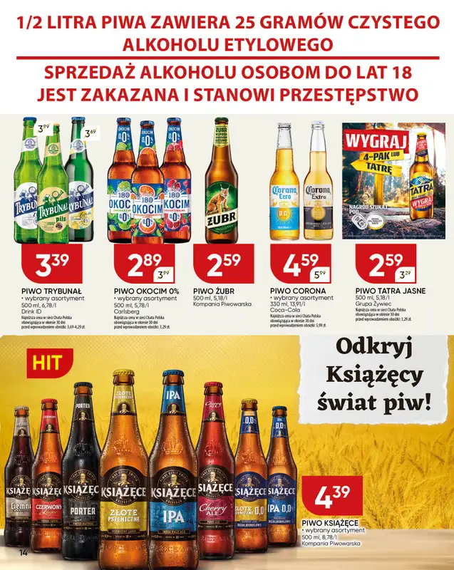 Chata Polska - gazetka promocyjna Gazetka od czwartku 25.09 do niedzieli 05.10 - strona 14
