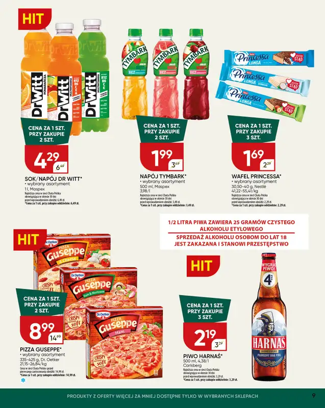 Chata Polska - gazetka promocyjna Gazetka od czwartku 25.09 do niedzieli 05.10 - strona 9