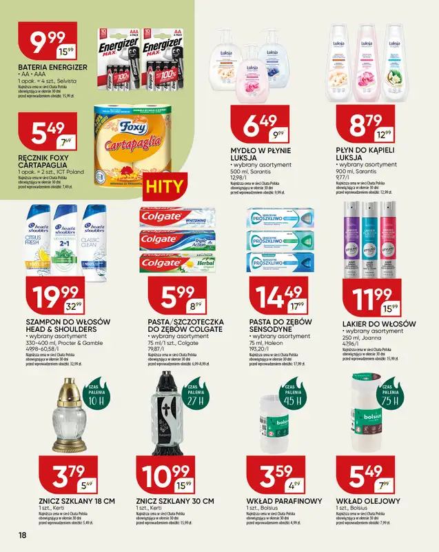 Chata Polska - gazetka promocyjna Gazetka od czwartku 25.09 do niedzieli 05.10 - strona 18