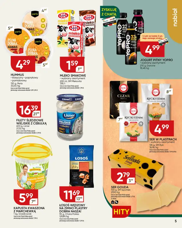 Chata Polska - gazetka promocyjna Gazetka od czwartku 25.09 do niedzieli 05.10 - strona 5