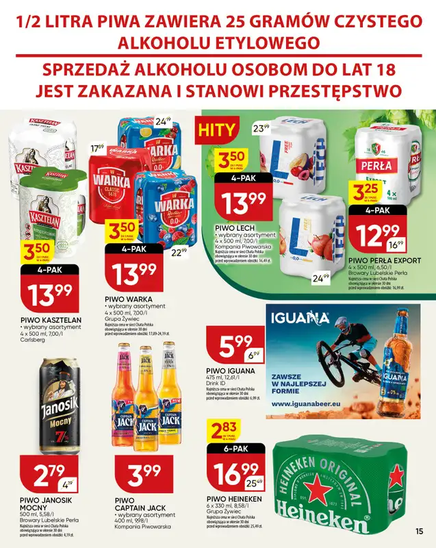 Chata Polska - gazetka promocyjna Gazetka od czwartku 25.09 do niedzieli 05.10 - strona 15