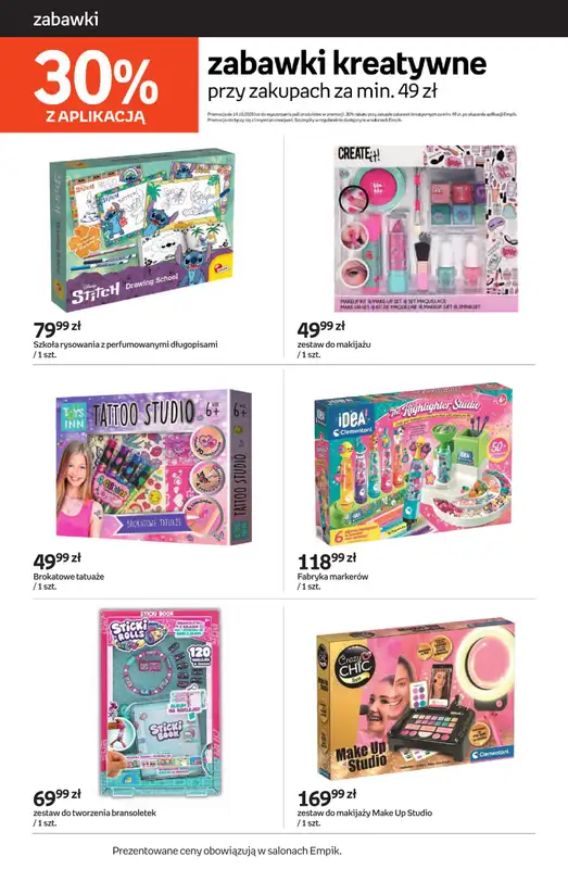 Empik - gazetka promocyjna Tom kultury: zabawki od czwartku 25.09 do wtorku 14.10 - strona 6