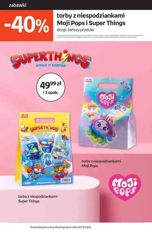 Empik - gazetka promocyjna Tom kultury: zabawki od czwartku 25.09 do wtorku 14.10 - strona 8