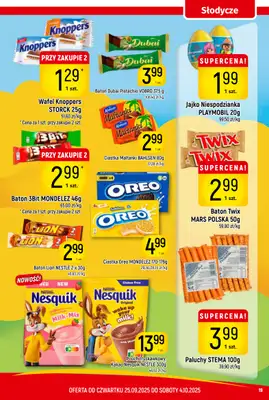 Delikatesy Piotruś Pan - gazetka promocyjna Gazetka od czwartku 25.09 do soboty 04.10 - strona 19