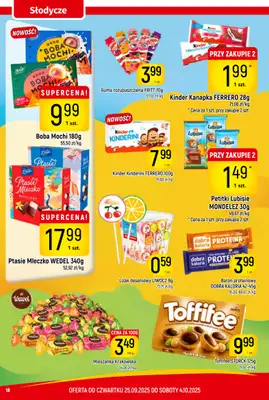 Delikatesy Piotruś Pan - gazetka promocyjna Gazetka od czwartku 25.09 do soboty 04.10 - strona 18