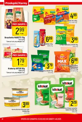 Delikatesy Piotruś Pan - gazetka promocyjna Gazetka od czwartku 25.09 do soboty 04.10 - strona 22