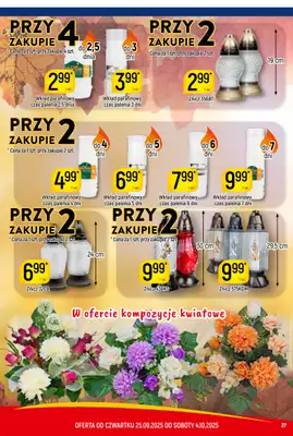 Delikatesy Piotruś Pan - gazetka promocyjna Gazetka od czwartku 25.09 do soboty 04.10 - strona 27