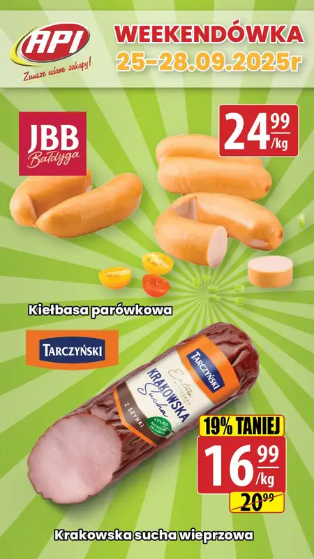 API Market - gazetka promocyjna Weekendówka od czwartku 25.09 do niedzieli 28.09 - strona 2