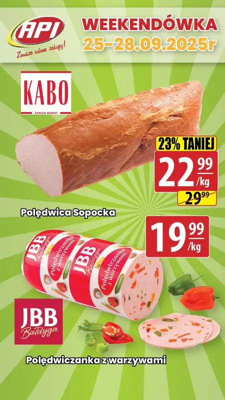 API Market - gazetka promocyjna Weekendówka od czwartku 25.09 do niedzieli 28.09 - strona 3