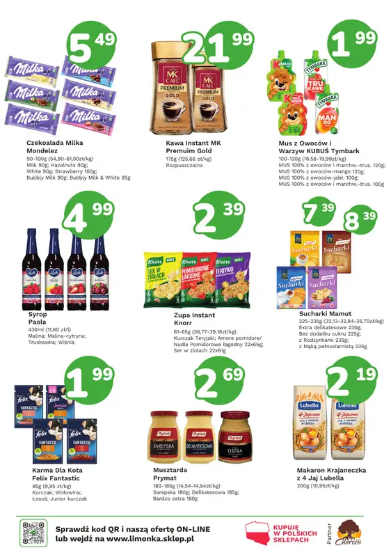 Limonka - gazetka promocyjna Gazetka od czwartku 25.09 do niedzieli 05.10 - strona 3