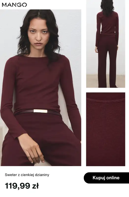 Mango - gazetka promocyjna Swetry i kardigany damskie od czwartku 25.09  - strona 2