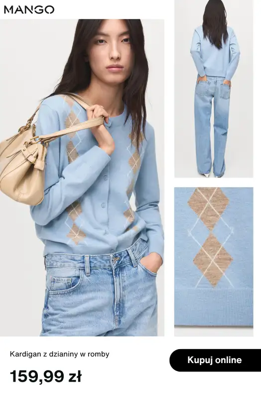 Mango - gazetka promocyjna Swetry i kardigany damskie od czwartku 25.09  - strona 8