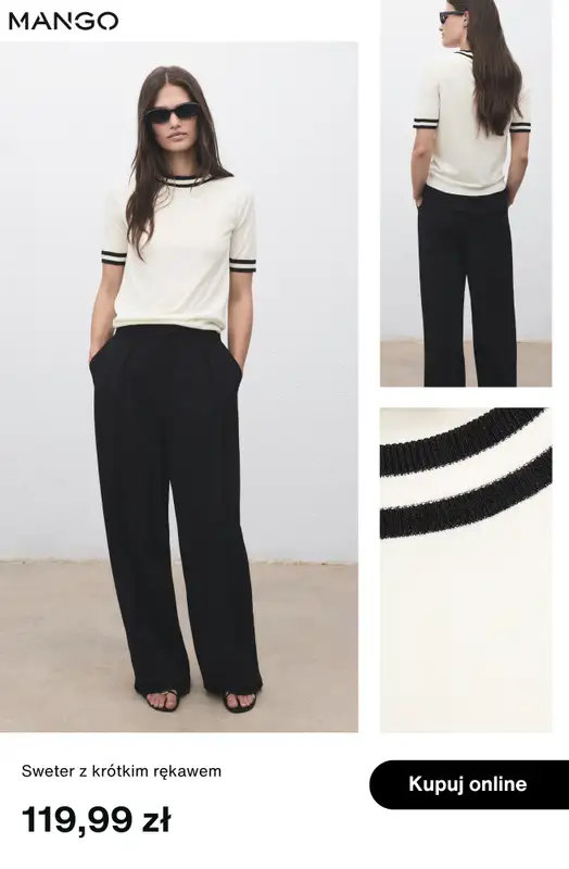 Mango - gazetka promocyjna Swetry i kardigany damskie od czwartku 25.09  - strona 5