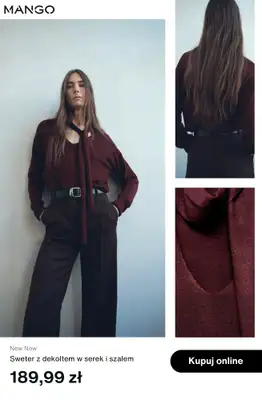 Mango - gazetka promocyjna Swetry i kardigany damskie od czwartku 25.09  - strona 6