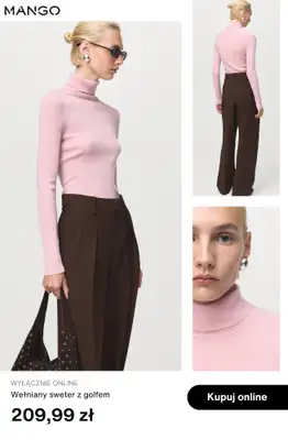 Mango - gazetka promocyjna Swetry i kardigany damskie od czwartku 25.09  - strona 9