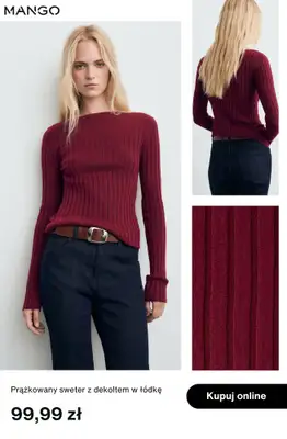 Mango - gazetka promocyjna Swetry i kardigany damskie od czwartku 25.09  - strona 4