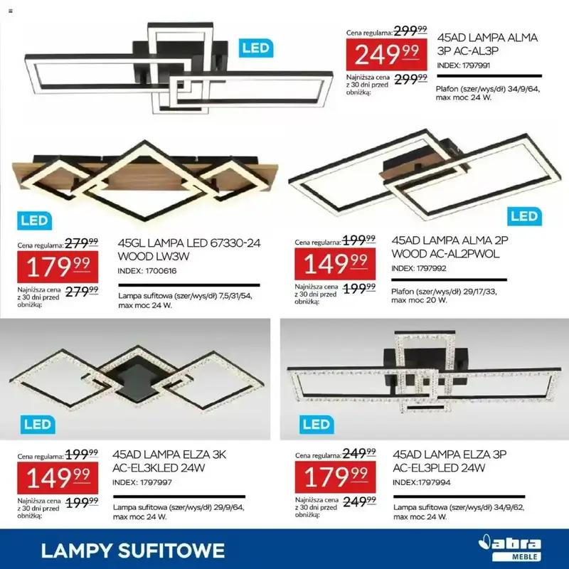 Abra Meble - gazetka promocyjna W blasku rabatów od wtorku 23.09 do czwartku 09.10 - strona 7