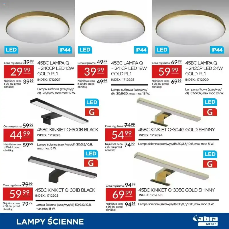 Abra Meble - gazetka promocyjna W blasku rabatów od wtorku 23.09 do czwartku 09.10 - strona 11