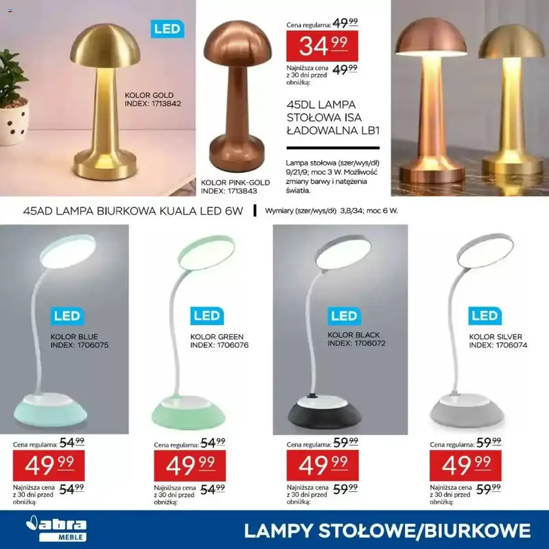 Abra Meble - gazetka promocyjna W blasku rabatów od wtorku 23.09 do czwartku 09.10 - strona 16