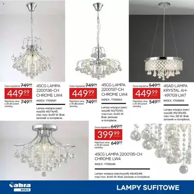 Abra Meble - gazetka promocyjna W blasku rabatów od wtorku 23.09 do czwartku 09.10 - strona 4