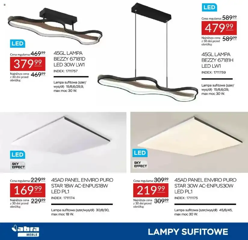 Abra Meble - gazetka promocyjna W blasku rabatów od wtorku 23.09 do czwartku 09.10 - strona 10