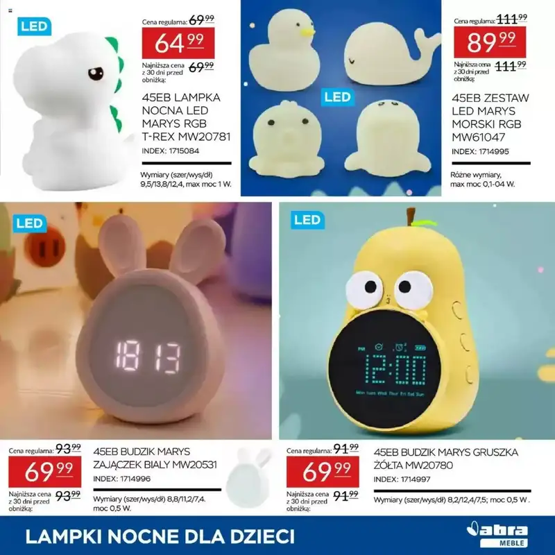 Abra Meble - gazetka promocyjna W blasku rabatów od wtorku 23.09 do czwartku 09.10 - strona 19