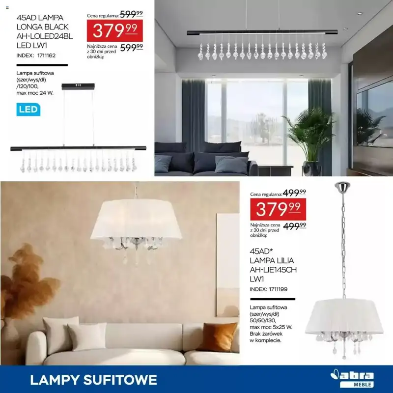 Abra Meble - gazetka promocyjna W blasku rabatów od wtorku 23.09 do czwartku 09.10 - strona 5