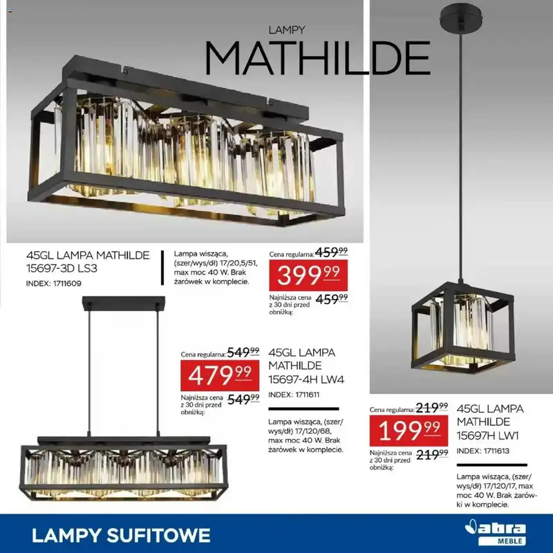 Abra Meble - gazetka promocyjna W blasku rabatów od wtorku 23.09 do czwartku 09.10 - strona 3