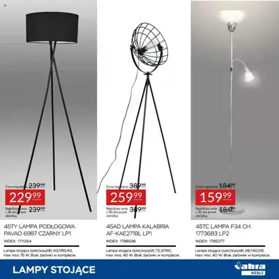 Abra Meble - gazetka promocyjna W blasku rabatów od wtorku 23.09 do czwartku 09.10 - strona 21