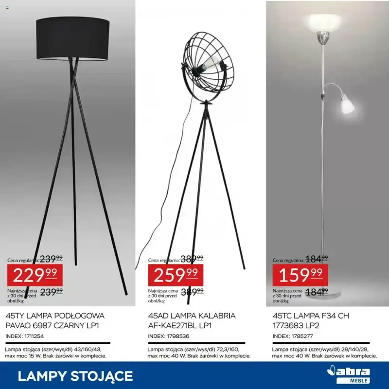 Abra Meble - gazetka promocyjna W blasku rabatów od wtorku 23.09 do czwartku 09.10 - strona 21